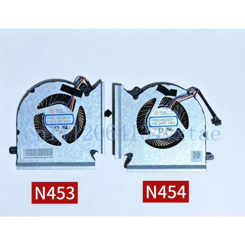 PABD08008SH N453 N454 nouveau ventilateur de refroidissement pour processeur GPU GE66 GP66 MS-1542 DC5V 1.0A 0.2