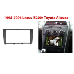 2 Din Car Radio Fascia for 1995-2006 Lexus IS200 IS300 Toyota Altezza Dashboard Panel Auto Stereo Plate Frame