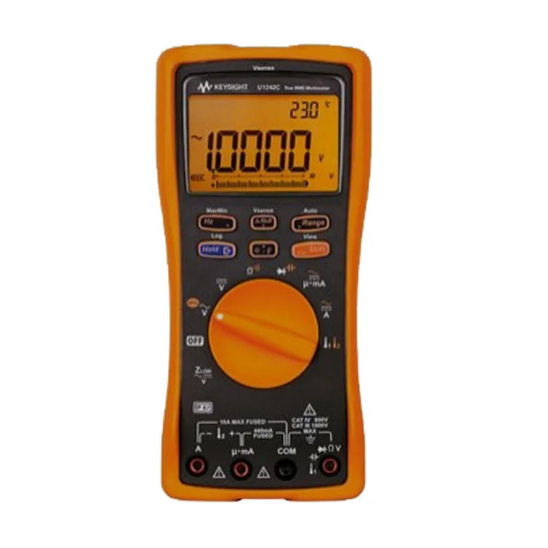 Keysight  4-Digit IP67 Testing Equipment for Accurate Measurements  U1242C Handheld Digital Multimeter