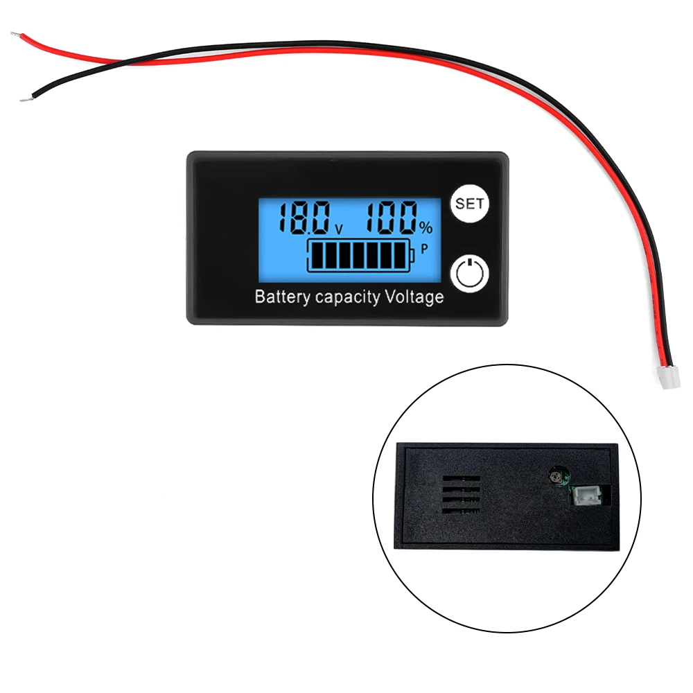 6133A DC 8V-100V Batterie Voltmeter Kapazität Anzeige 12V 36V 48V 72V Säure Batterie Lithium LiFePO4 Auto Motorrad Spannungsmesser