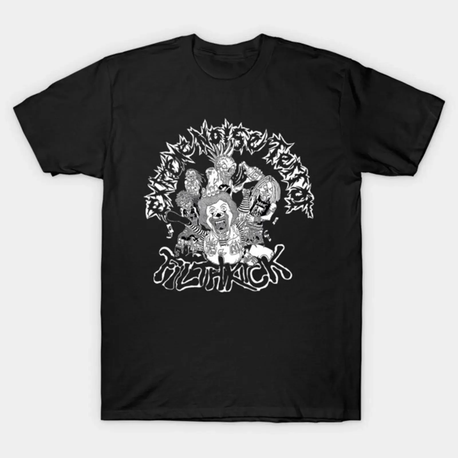 Extreme Noise Terror Band T Shirt vintage Washed Stretched Versatile Breathable Slightly homme graphic Comfortable Casual