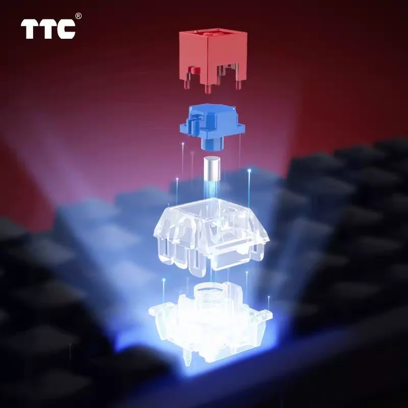 TTC مغناطيسي التبديل RGB TTC مغناطيسي التبديل 35 جرام النسخة الخطية عالية نفاذية الضوء E-الرياضة الإلكترونية الألعاب الكمبيوتر Magneto Swtich