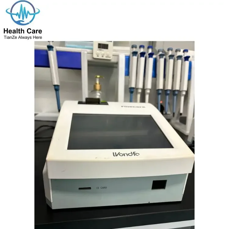 Wondfo POCT  Finecare FS113 FIA Meter Plus Dry Fluorescent Immunoanalyzer  Analyzer Fast shipping Convenient reliable Accuracy