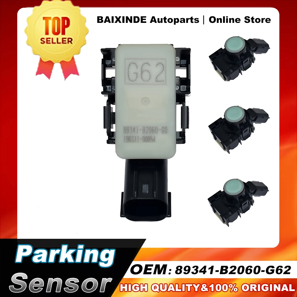 

Baixinde 1/4PCS OEM 89341-B2060-G62 Parking Sensor Parking Distance Control PDC Sensor Car Accessories Auto Parts High Quality
