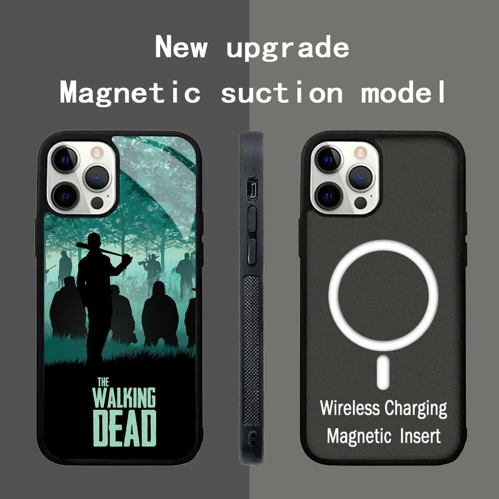 The Walking Dead Phone Case Strong Magnetic For IPhone 15 14 13 Pro Max 11 12 Alex Mirror For Magsafe Wireless Charging Cover