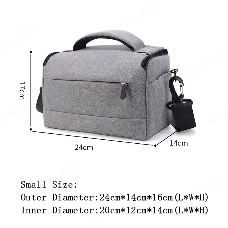 Versatile Camera Shoulder Bag Photography Travel Messenger Bag Portable Travel Stylish DSLR Sling Bag For CanonNikonSonyFuji