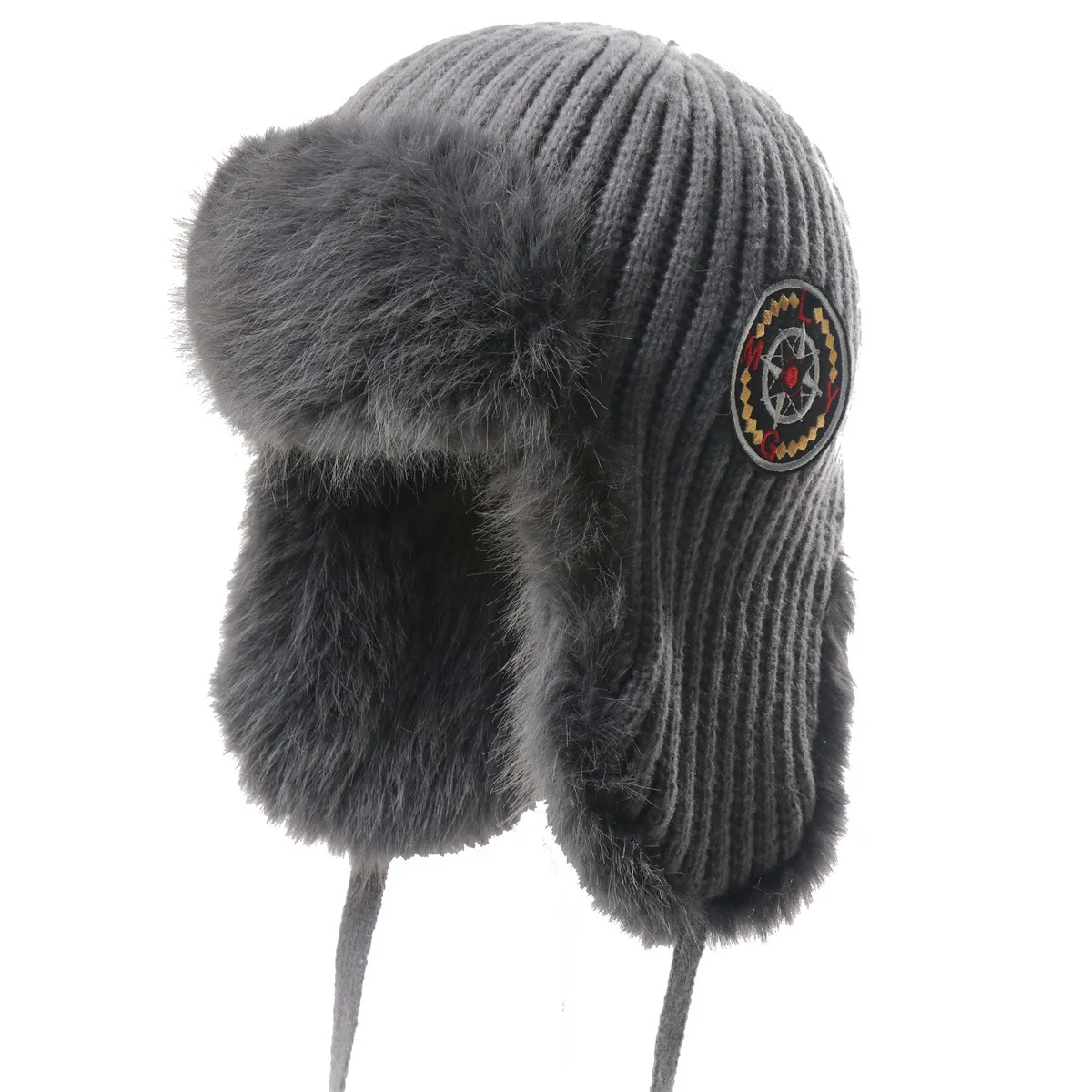 women-fleece‑lined-thick-trapper-hat-windproof-cold‑proof-ear‑flap-versatile-warm-hat-for-autumn-winter-cycling
