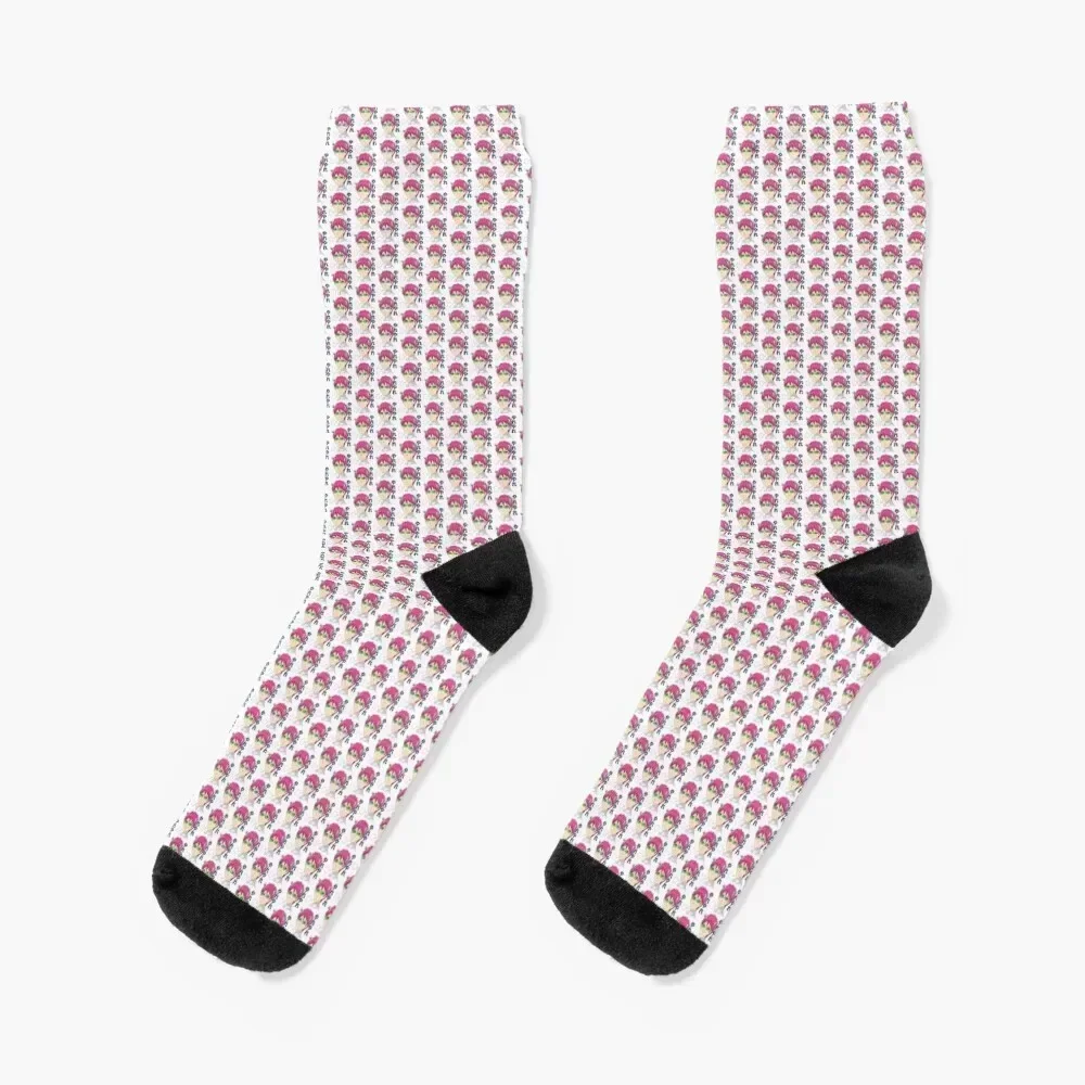 

Saiki K. Socks funny gift new in's Antiskid soccer Socks Women's Men's