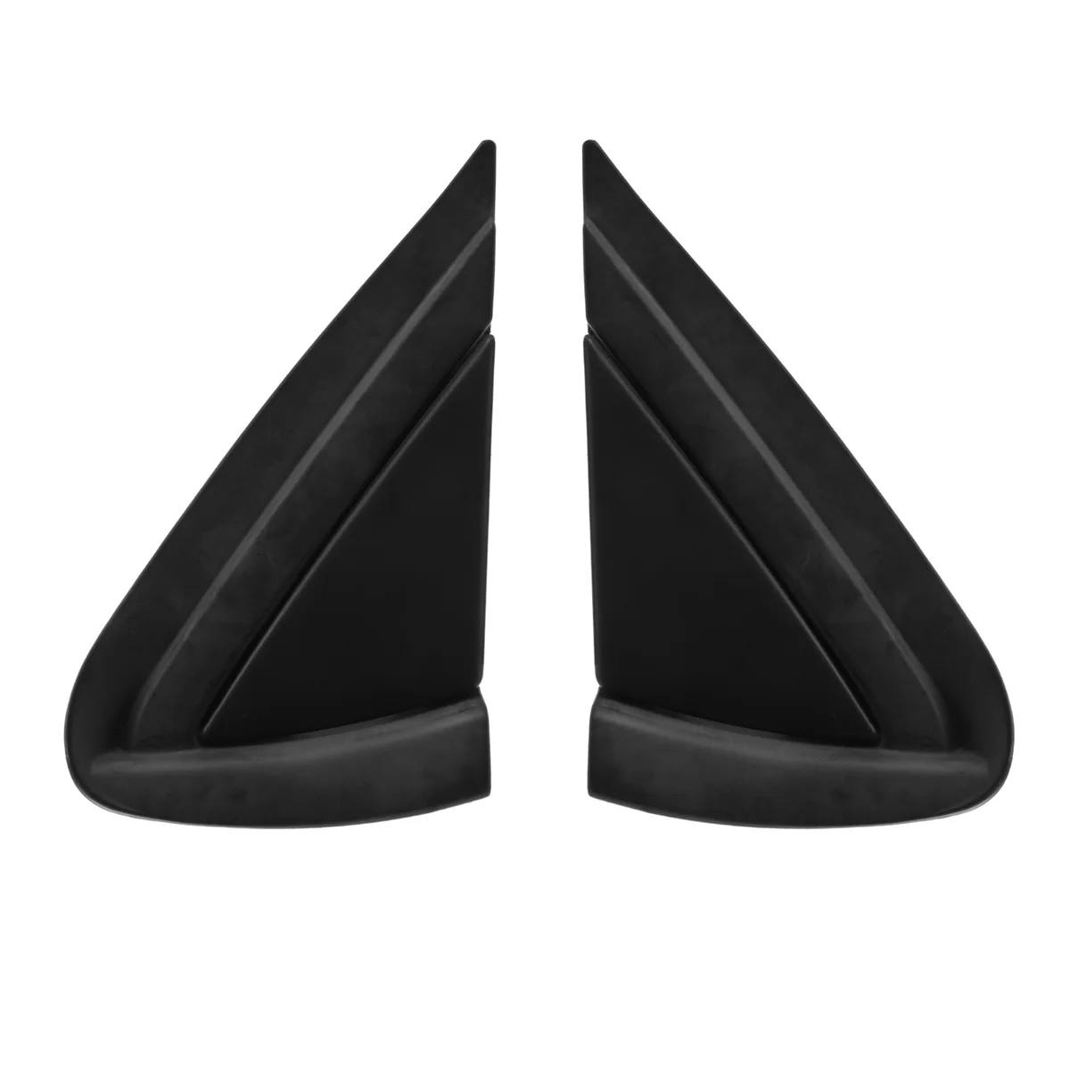 Frente do carro esquerda & direita janela triângulo placa espelho lateral canto triângulo decore painel de cobertura para citroen c4 c4l 2012-2015-l49a