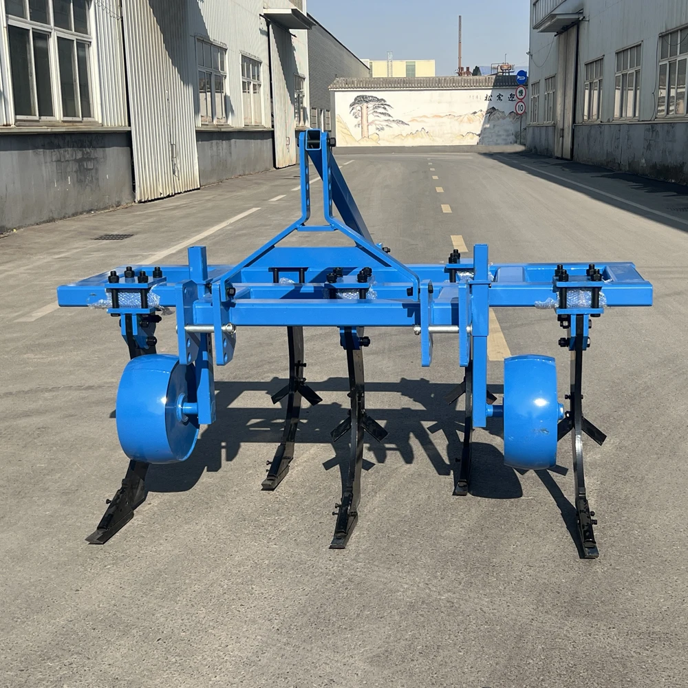 3 Point Mounted 2M Working Width Suspension Heavy-duty Tractor Subsoiler Ripper Plough Subsoil Drainage with 5 Shank