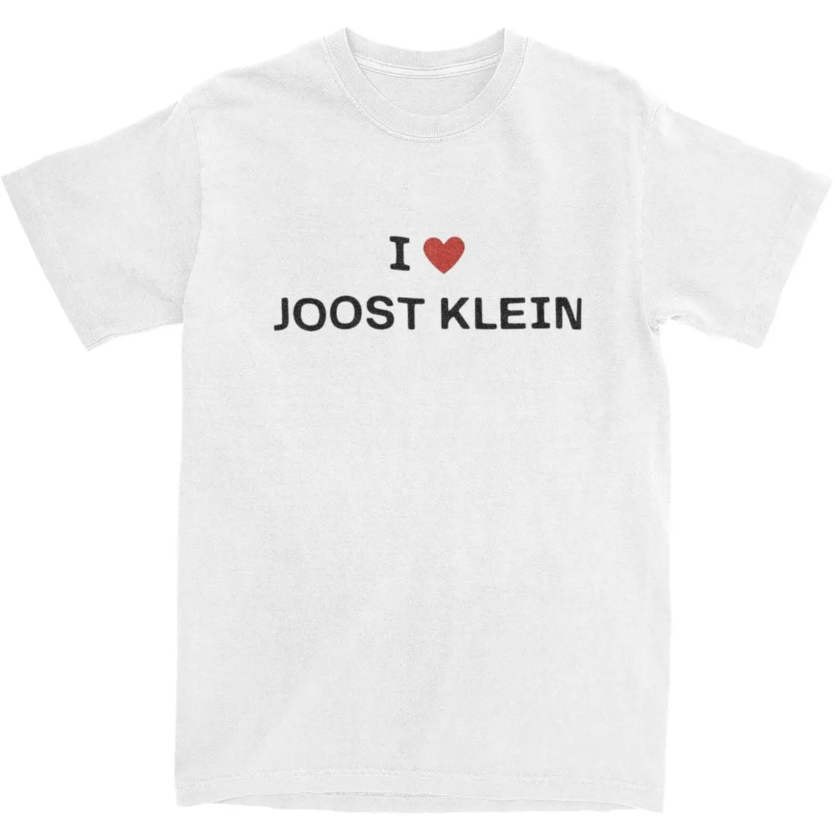 Men Women T Shirt Eurovision 2024 T Shirts Trending I Love Joost Klein Summer Tees Vintage Print 100% Cotton Clothes Gift Idea