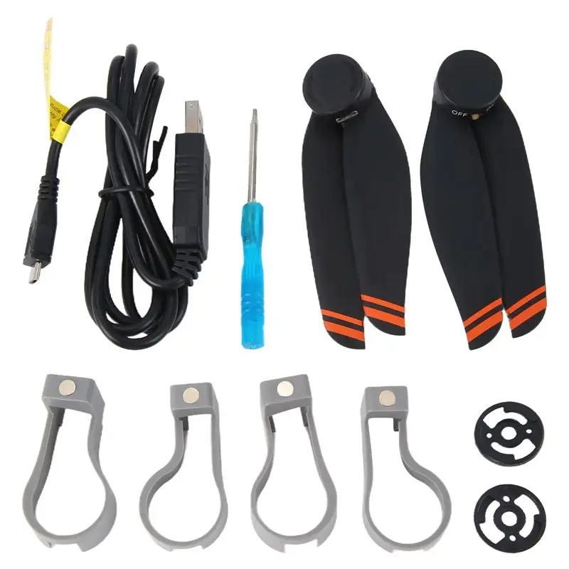 T23C Drone Paddle For DJI AIR2 Illuminated Flashing Circle Paddle Programming LED Flashing Character Tablet Paddle