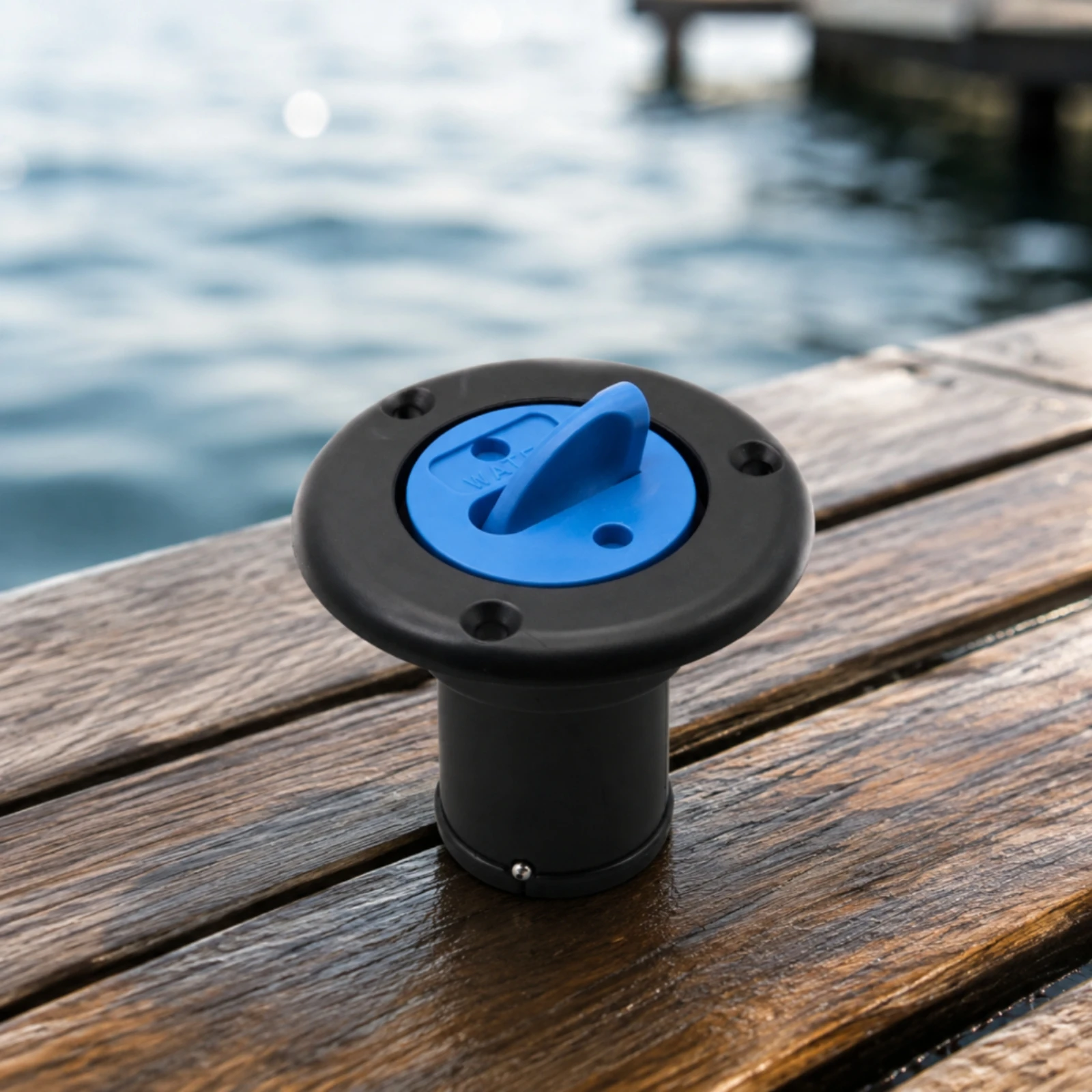 Bouchon de remplissage d'eau avec chaîne anti-perte, bouchon de remplissage d'eau étanche de remplacement, qualité alimentaire pour camping-car, yacht