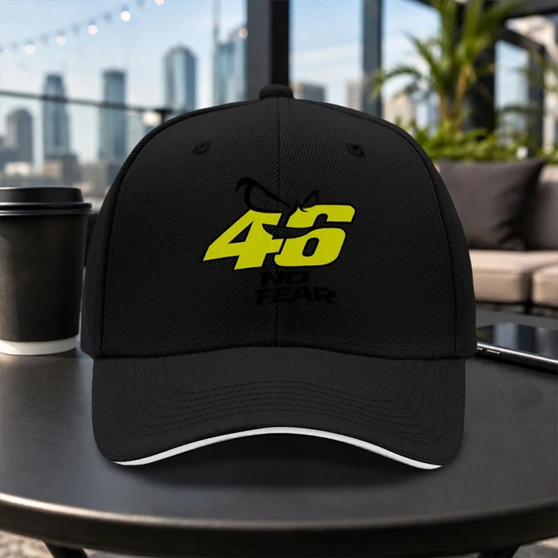 46 Adjustable Printed Baseball Cap Unisex Duckbill Hat for Men Women Sports Enthusiasts Stylish All-Season Gift