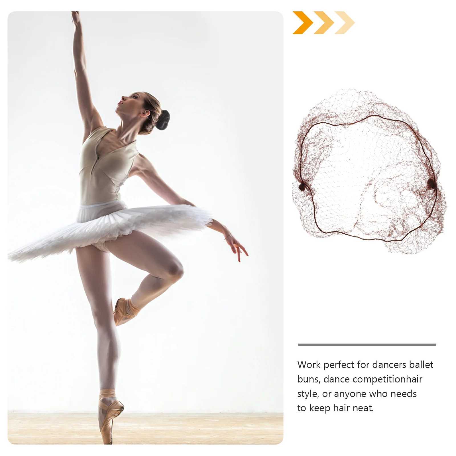 

50Pcs Invisible Elastic Hairnets Mesh Coffee Soft Caps Secure Hair Tie Hospital Lab Manufacturing Hairnets Hair Net