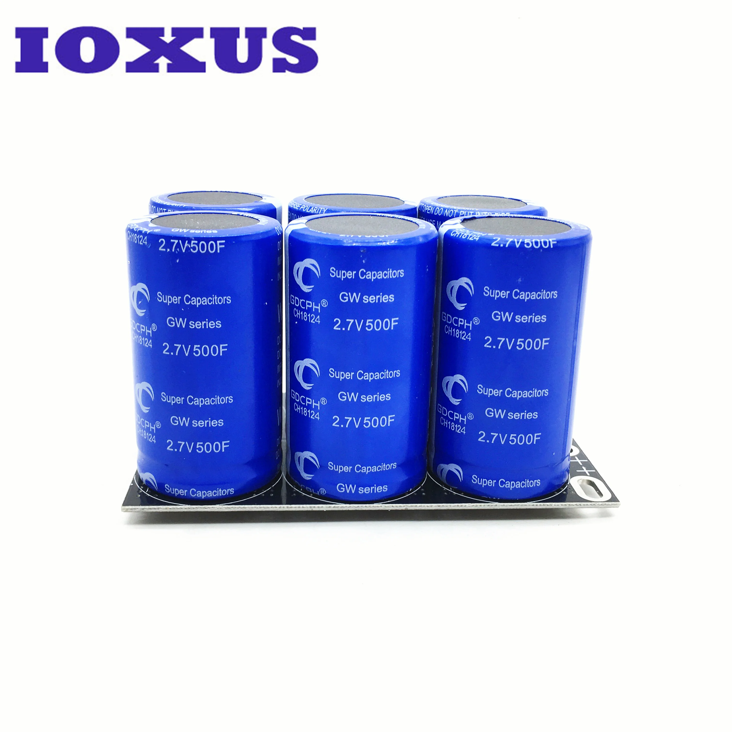 SAMWHA Green-Cap 16V83F Supercapacitor Automobile Rectifier Module 2.7V500F Super Capacitor With Voltage Balance Protect Plate