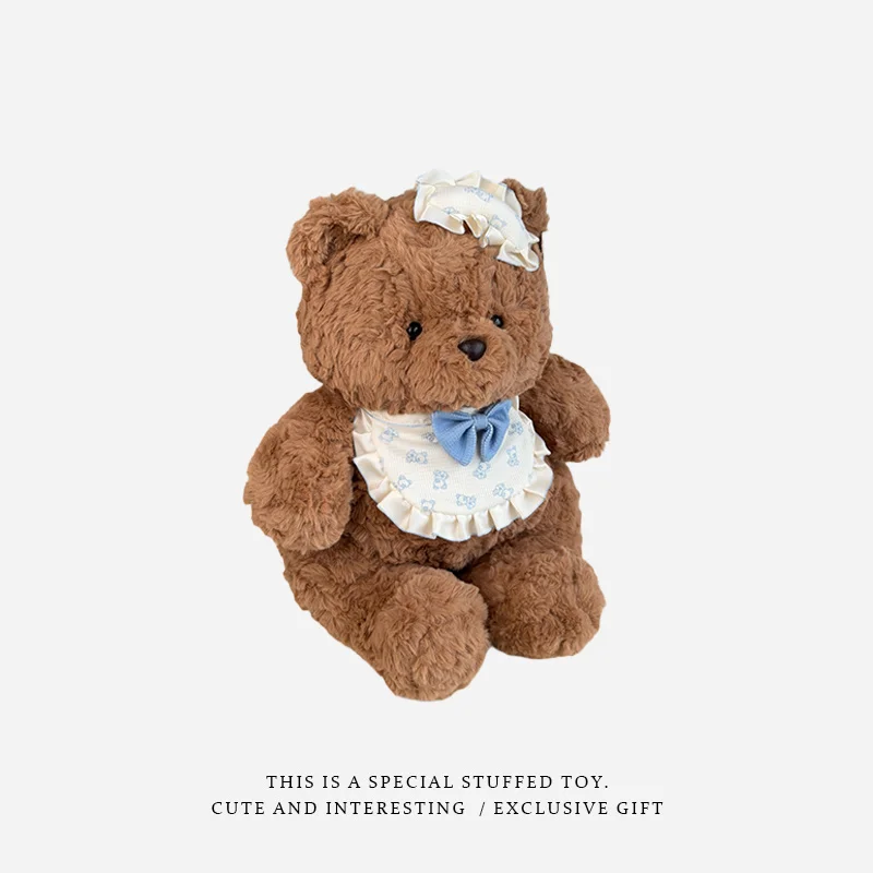 

Подлинная кукла Goodnight Little Bear, милый плюшевый мишка, плюшевая игрушка, подушка-компаньон для сна, подарочная коробка для девочек, подарок на день рождения