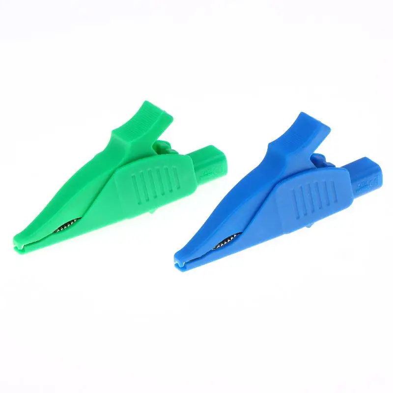 

Heavy Duty Insulated Crocodile Clamps 4mm Banana Jack Alligator Clips for Circuit Design Repair