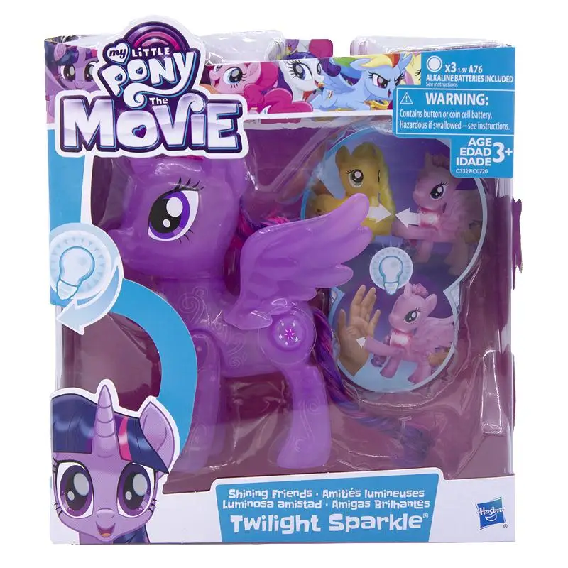 

MY LITTLE PONY Figure MOVIE Luminescence Kicking Horse TWILIGHT SPARKLE Pretend Play Collection Toy