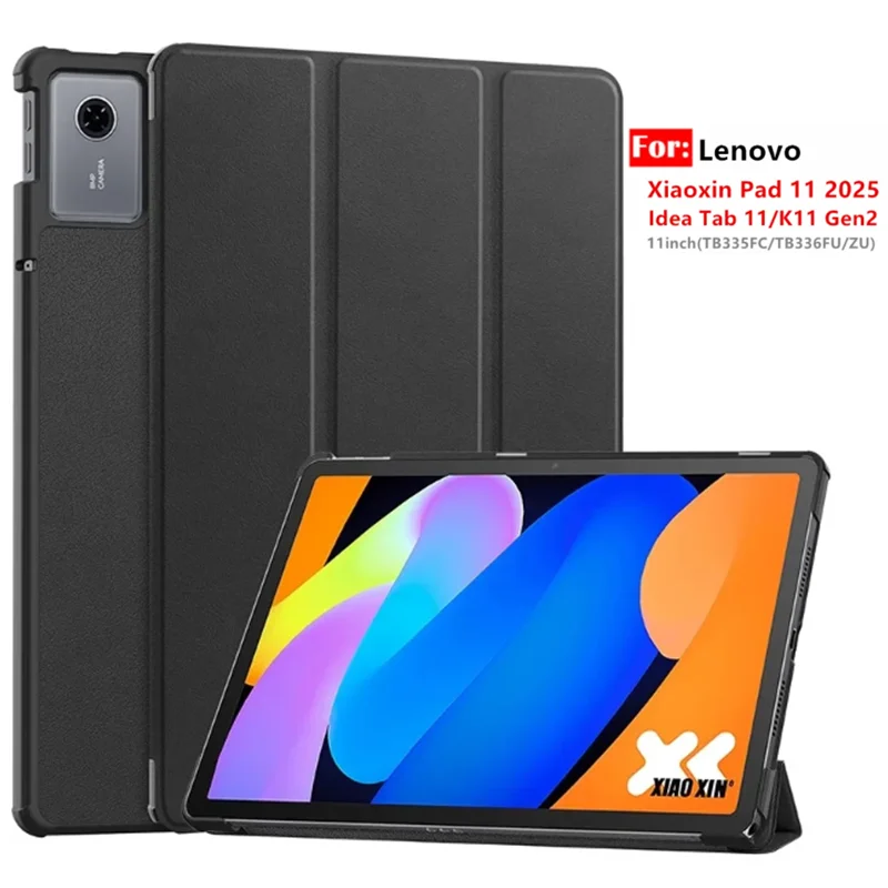 yZ[zLenovo Xiaoxin Pad 11 2025 P[X Idea Tab 11/K11 Gen2 ܂肽ݎX}[gtbvX^hU[P[X TB335FC/TB336ZU/FU 11C`Jo[
