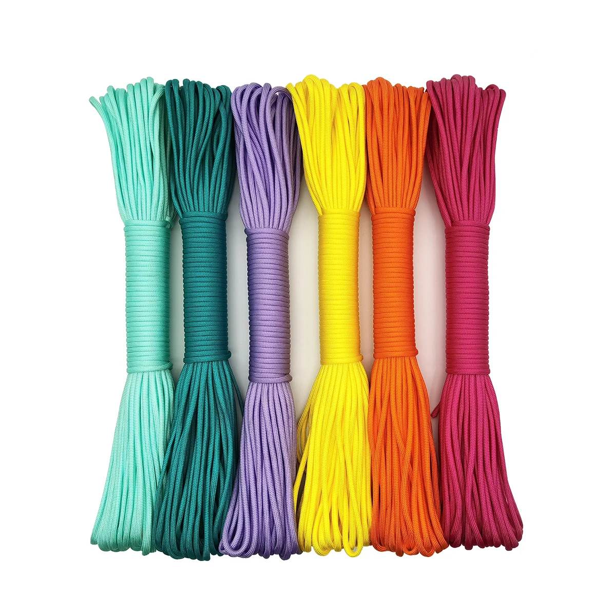 500 Farben Paracord 1/2/3/4/5mm Hochwertiges Fallschirmseil Paracord 550 Seil Überlebens-Camping-Zubehör DIY Handgefertigtes Seil – Detail 4