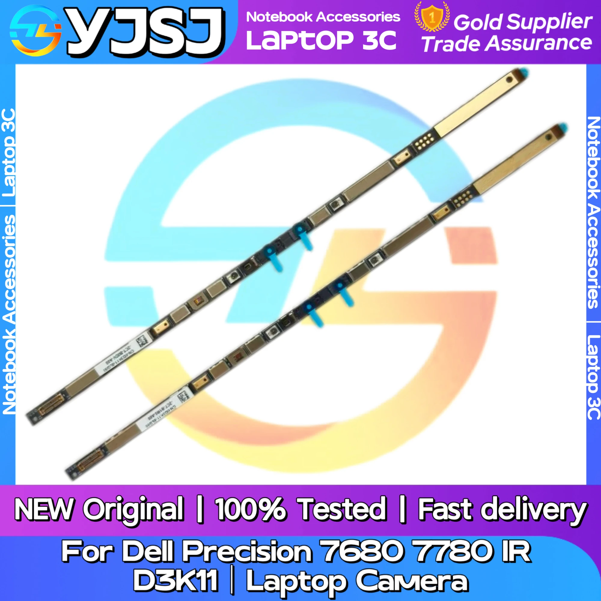 

Новая оригинальная камера для ноутбука Dell Precision 7680 7780 IR D3K11, модуль видеокамеры для ноутбука