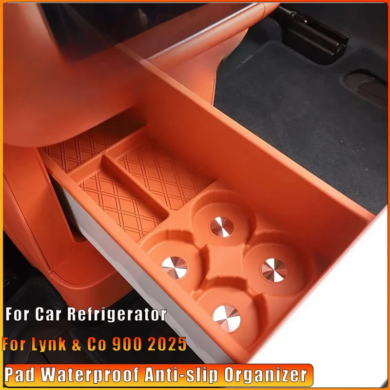 

3 Styles Car Refrigerator Pad Waterproof Anti-slip Organizer Car Interior Protective Mat Accessories for Lynk & Co 900 2025
