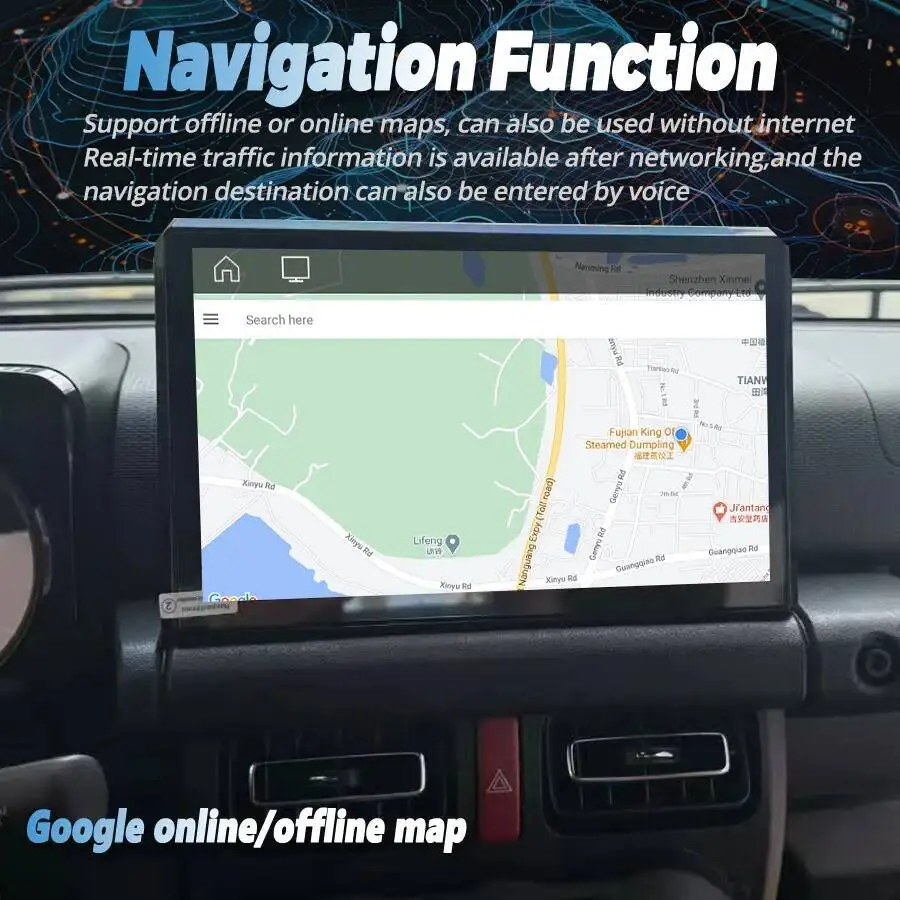 Carplay 11.5inch Multimedia Android Auto Car Radio For Suzuki Jimny 2019-2025 Stereo Model Screen 4G Navigation GPS Player