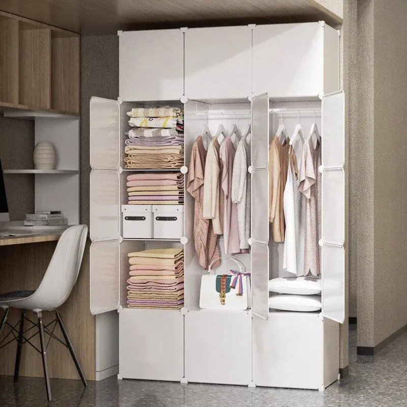 *-*Modern Display Wardrobe Open Cabinet Storage Organizer Bedroom Clothes Wardrobe Partitions Lounge