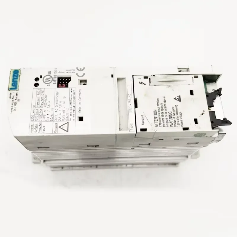Lenze 8200 Servo Motor Drive Frequency Inverters Converters E82EV7514C High-quality 6 Months Warranty Used Printing Machine