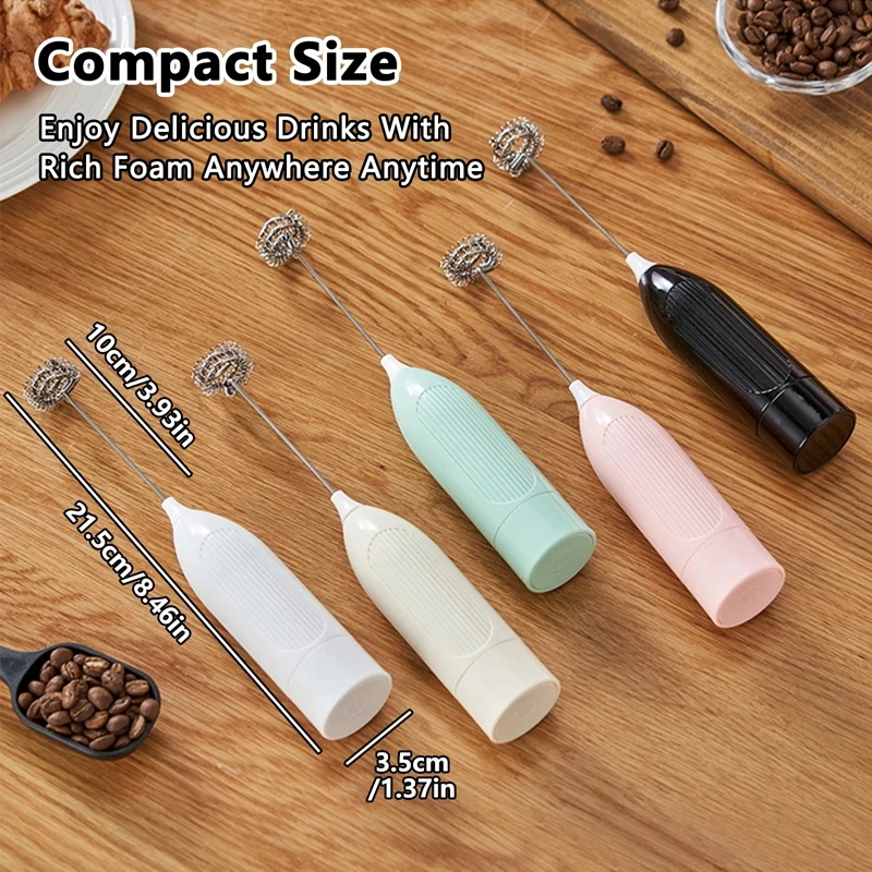 Xiaomi Portable Electric Milk Frother Coffee Frother Household Mini Milk Frother Milk Mixer Handheld Wireless Mixer For Kitchen