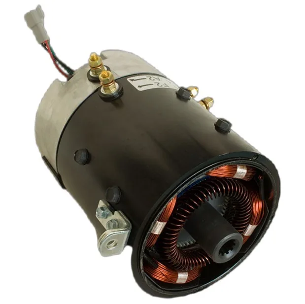 High Speed 2500 RPM DC Motor XP-2067-S 48V 3.7KW Factory Direct Sale DC Motor for Club Car