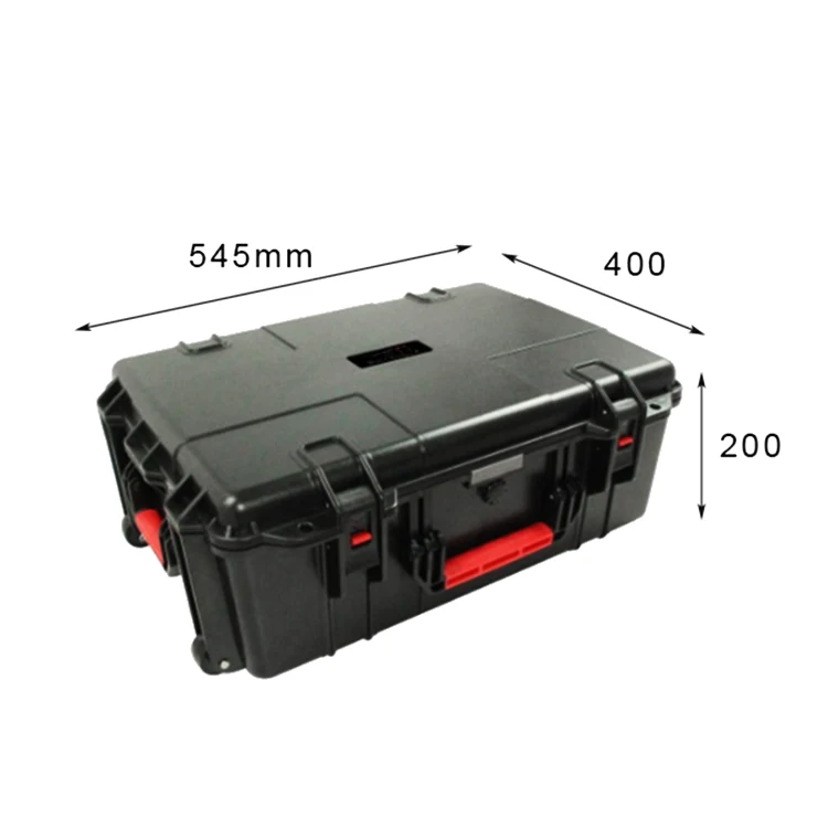 

550*400*200mm IP68 Hard Plastic Weatherproof Protective Case with Roller