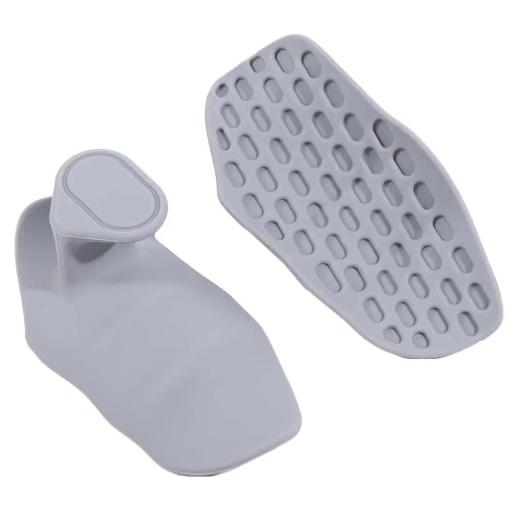 

1 пара эргономичных ручек для тяжелой атлетики, противоскользящие эластичные перчатки для тренировок в тренажерном зале, антифрикционные силиконовые ручки в форме сот