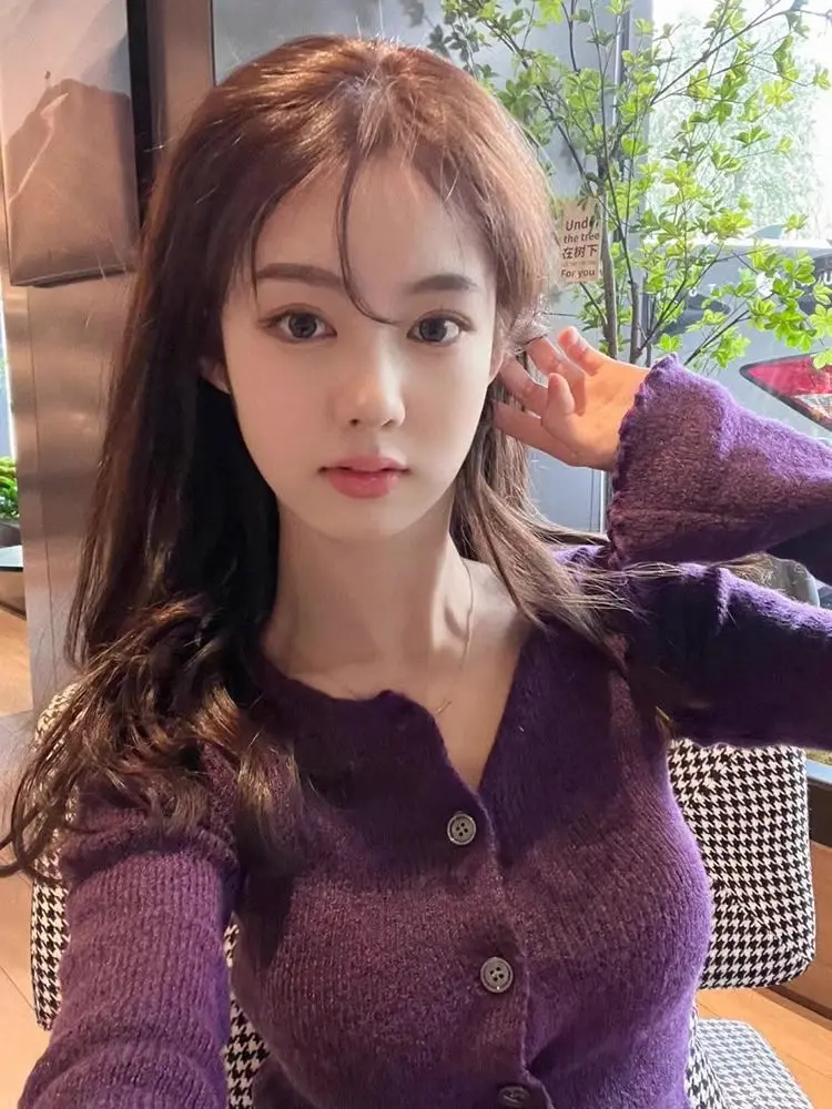 

Sweaters Jumpers Cardigans Womens Cardigan Yarn Pure Wool Animal Print Leopard Wild Exotic Fashion Patchwork Trendy Chic Modern