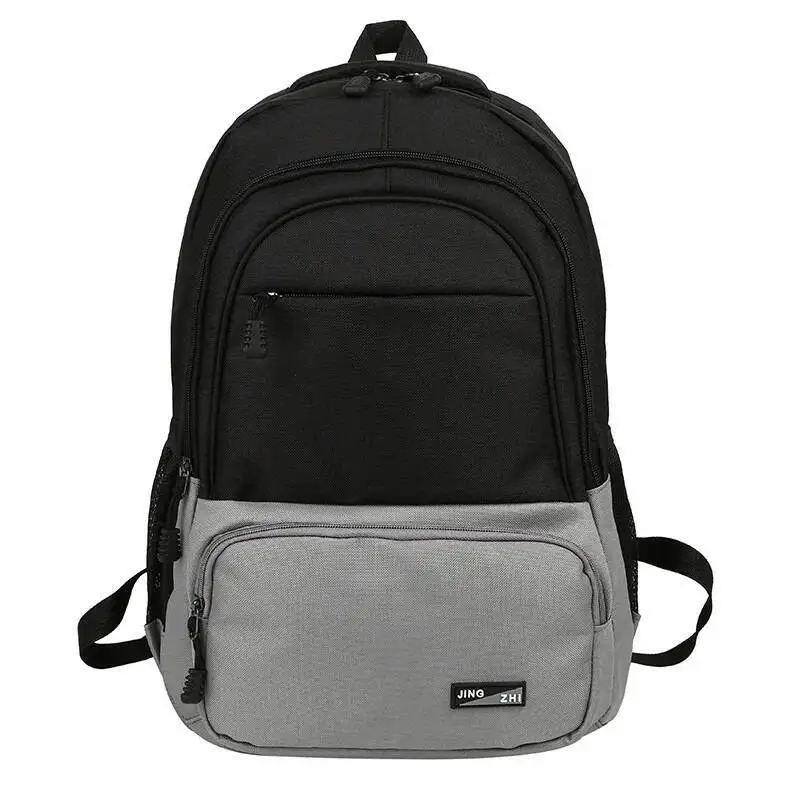 Plecak studencki na rok 2025, duża pojemność, plecak biznesowy, męski, modny, prosty plecak na laptopa.