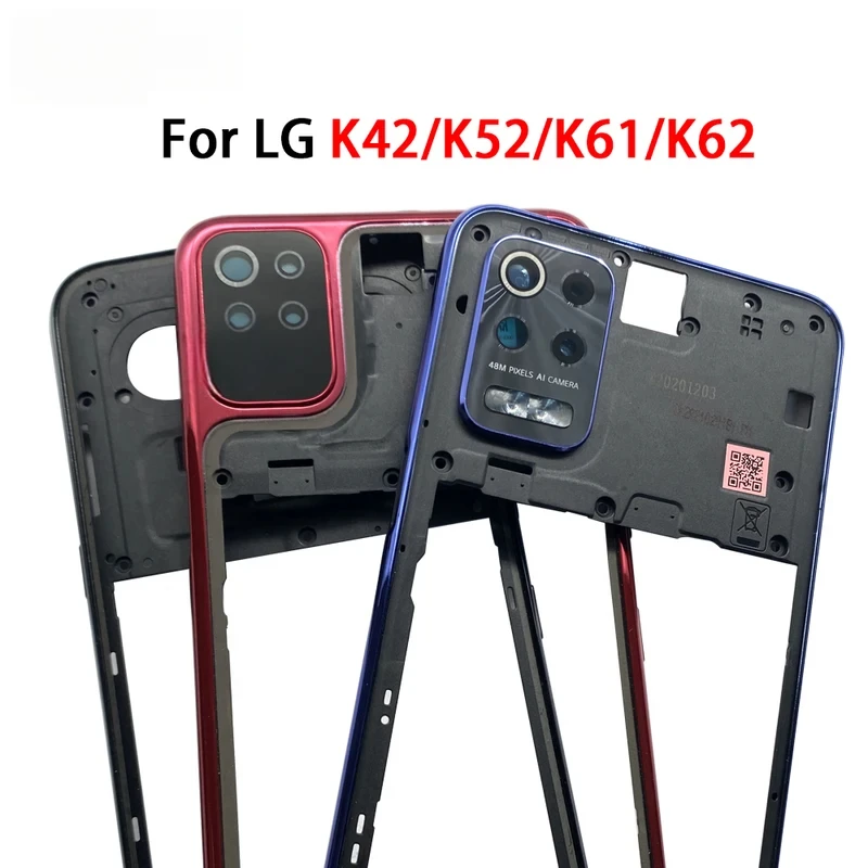 

For LG K42 K52 K61 K62 Middle Frame Housing Panel Rear Case Replacement Parts