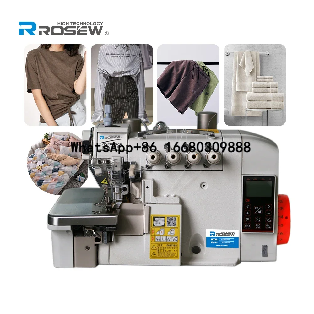 

GT887-4/UT Computerized 4 Thread All In One Overlock Sewing Machine With Full Function for t shirt