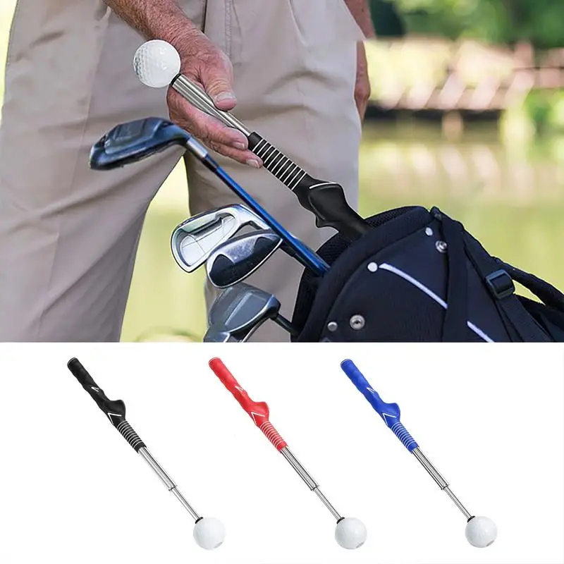 

Golf Practice Warm-Up Stick Golf Grip Trainer Golf Right-Handed Trainer Golf Retractable Golf Accessories Trainer For Strength