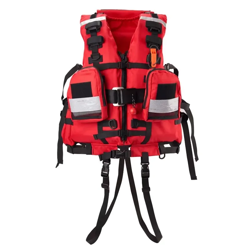 Heavy Water Rescue Equipment 150N Life Jacket for Emergency Firefighting Flood Control Emergency Rescue and Rescue