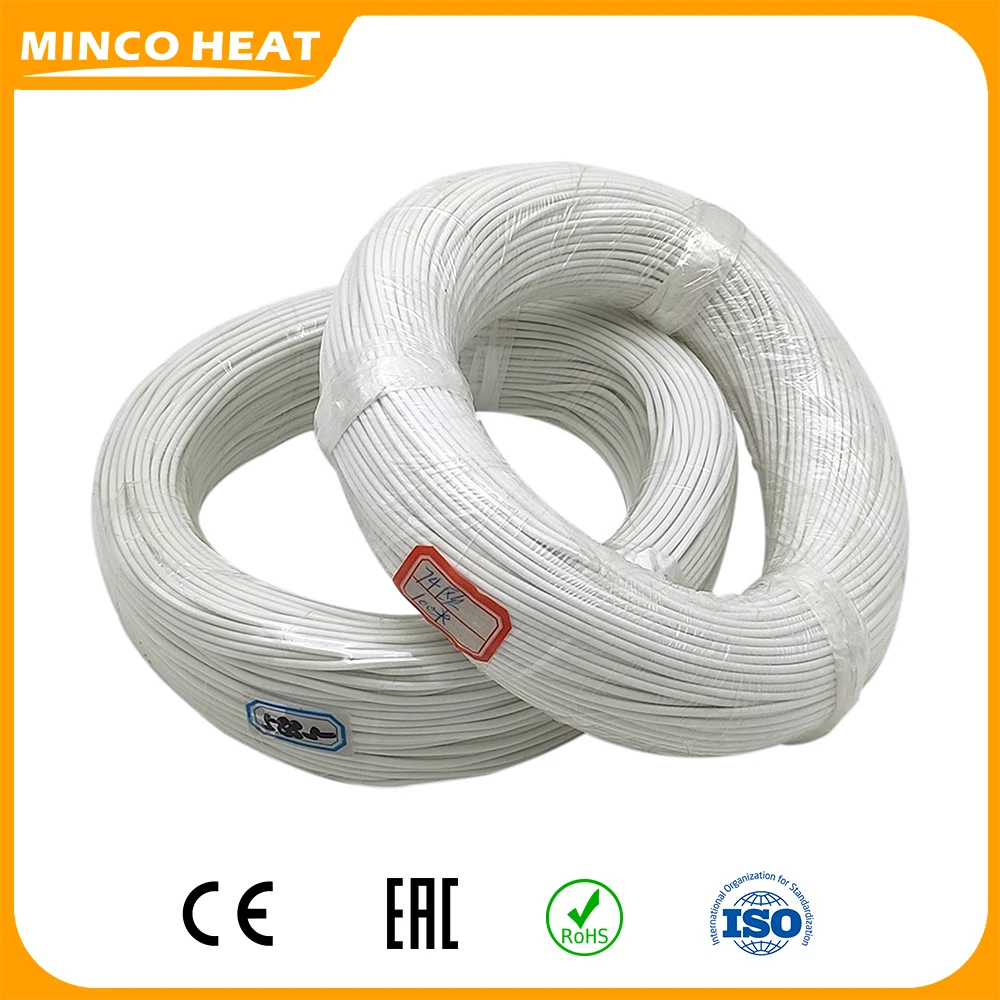 Minco Heat 5V 12V 24V 36V 48V Silicone Rubber Warm Wire Upgraded Heating Cables for Local Handmake Car Seat Blanket Heating