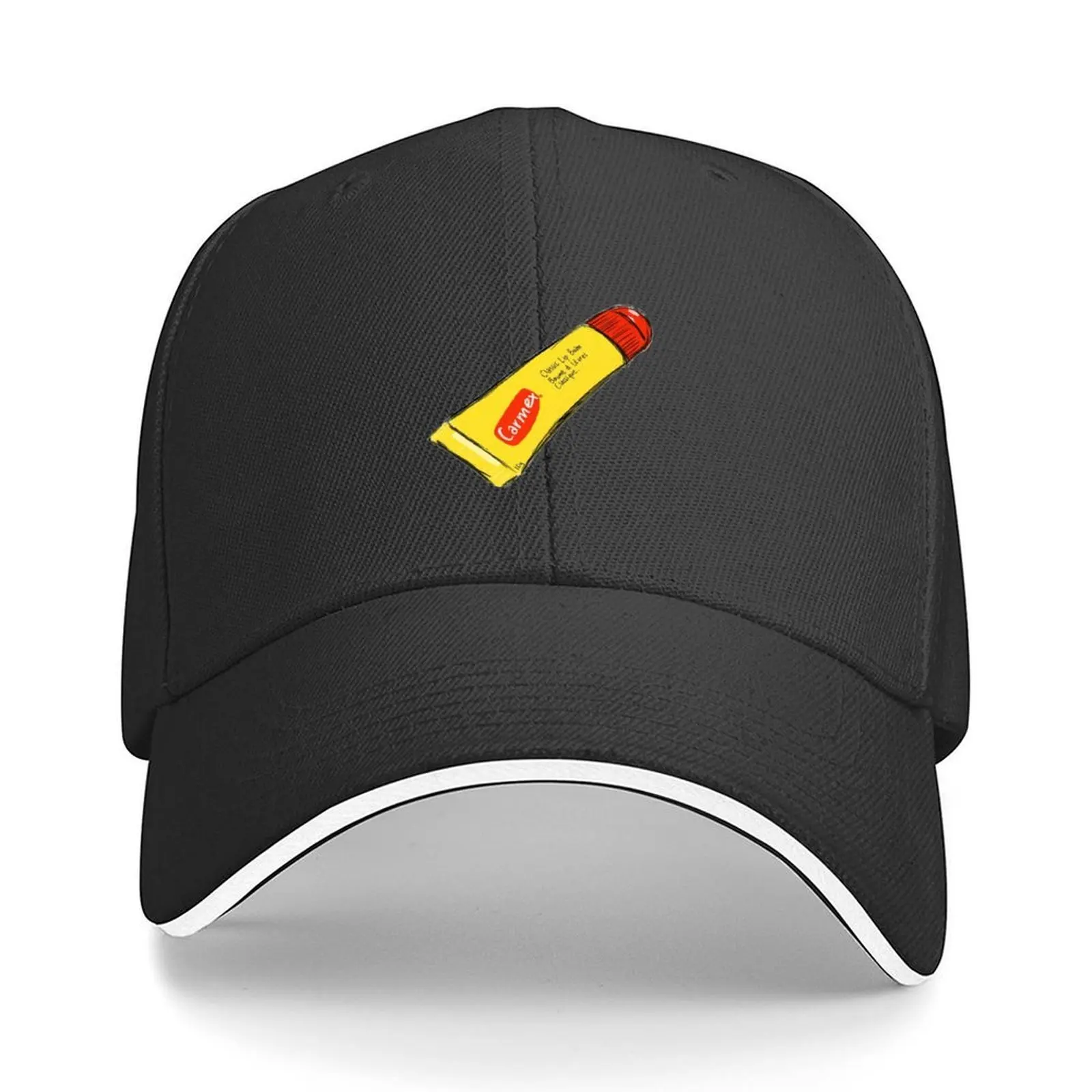 

Carmex Classic Lip Balm Baseball Cap Thermal Visor Ball Cap custom Hat Luxury Hat Mens Tennis Women's