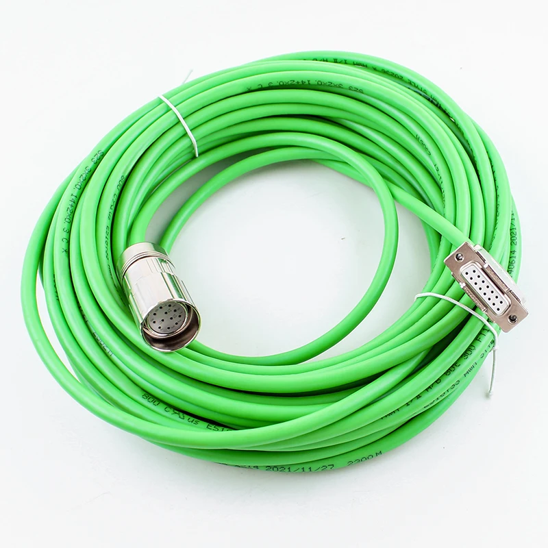 Compatível com linha de conexão do codificador de sinal servo Beifu ZK4530 - 0010 - 0150-PUR a pele externa é resistente a óleo e ao desgaste