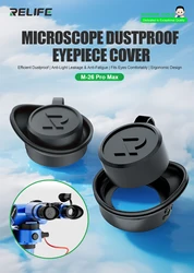 RELIFE M-26 Pro Max Ergonomically Designed Anti-fatigue Rubber Microscope Eyepiece Cover Prevent Light Leaking For Eyepieces