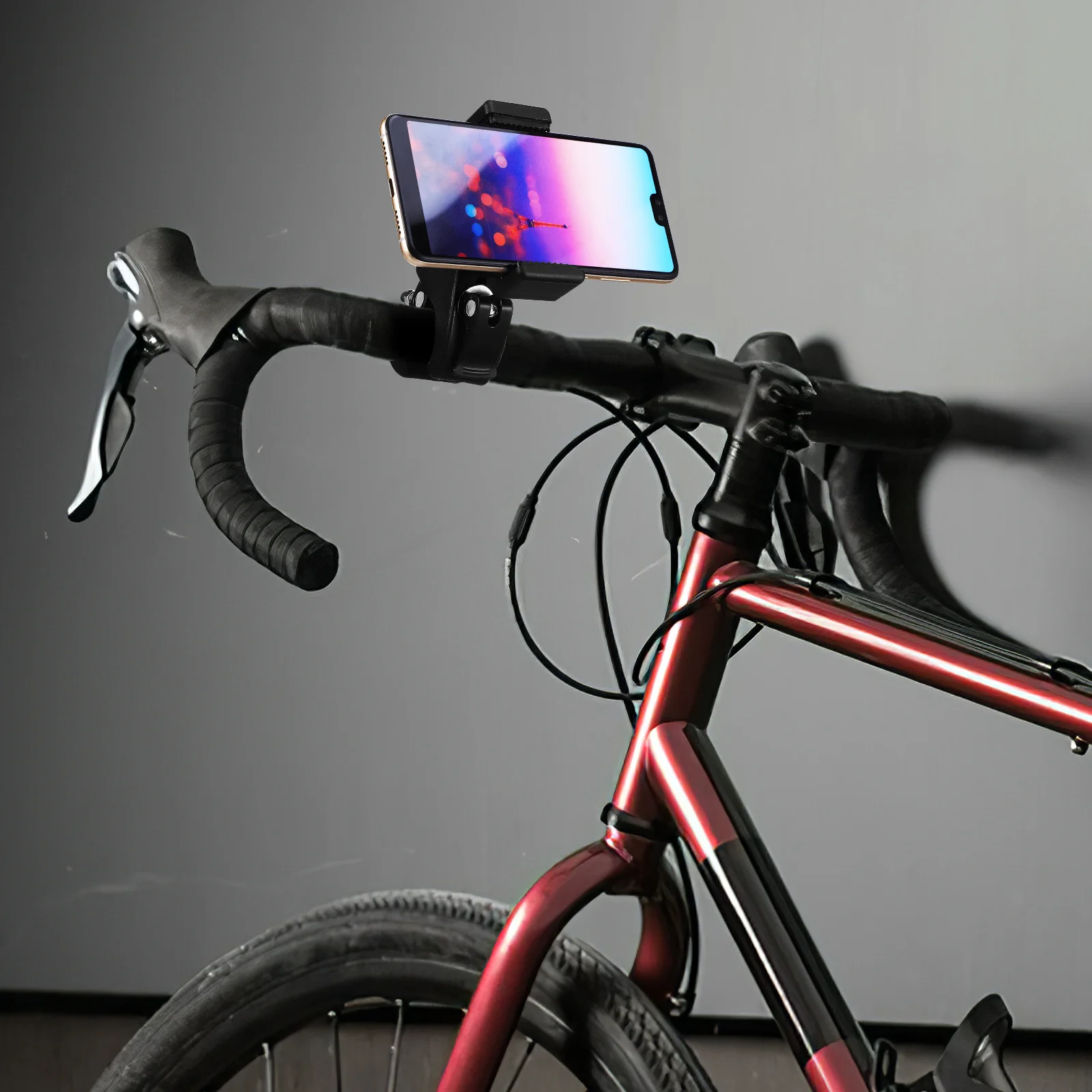 

1Set Rotating Mic Stand Phone Holder Adjustable Clip Secure Clamp Durable Mount for Recording and Bike Use Smartphone Mic Stand