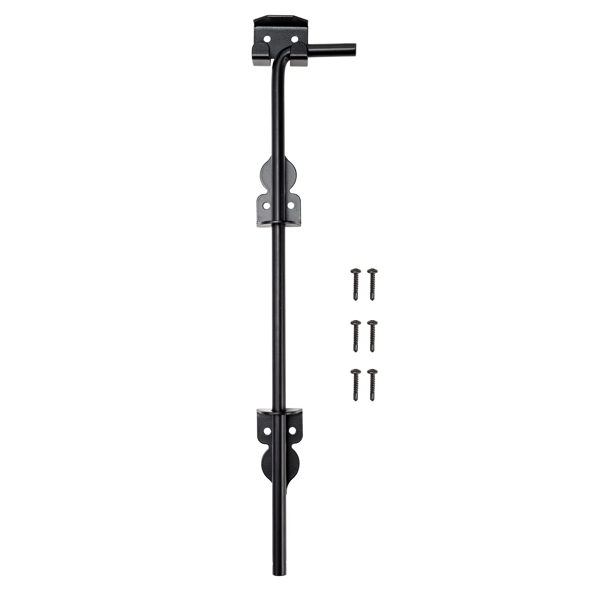 Fence Fence Latch 12inch Outdoor Latch Cane Bolt Gate Drop Rod 12inch 18inch