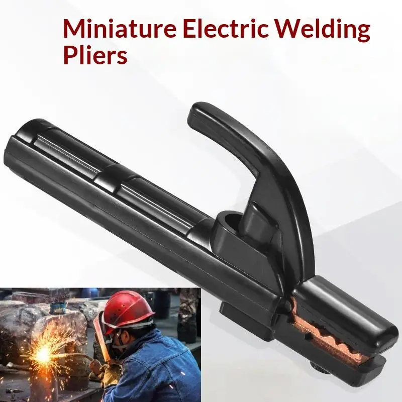 1Pcs Copper Heavy Jaw 300 AMP Welding Electrode Holder With Soft Handle For Arc MMA Welder Holding Plier
