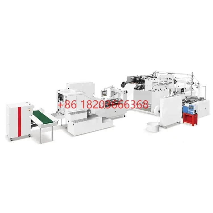 YG Customized Fully Automatic Paper Bag Making Machine Paper Bags For Food Takeaway