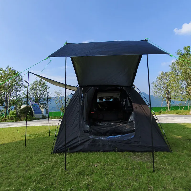 SUV Tailgate Tent for Outdoor big space,SUV Tent for Camping, 6 person Car Camping Tent,  Easy Set Up Tent Rainfly for fishing