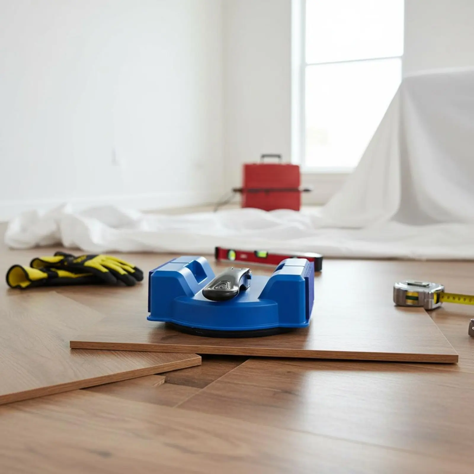 Floor Space Fixer Shock-Resistant Suction Disc Floor Space Puller Multipurpose for DIYers